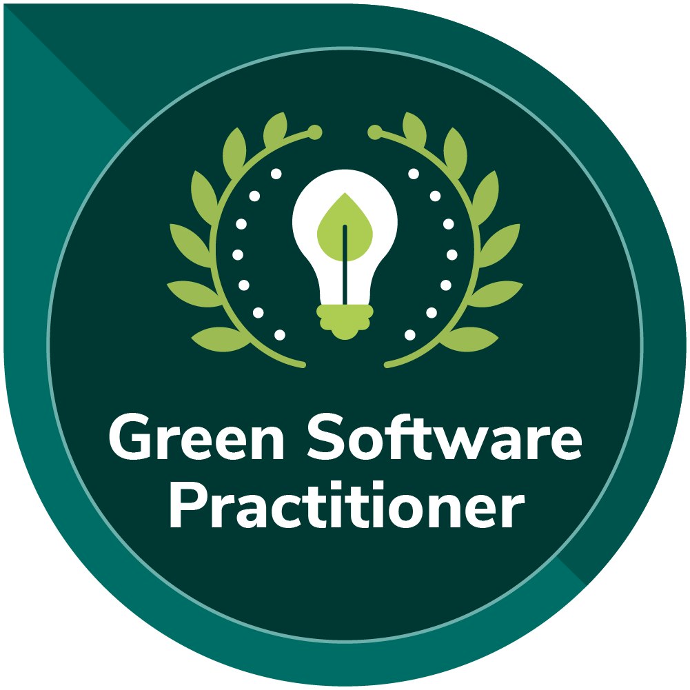 Green Software Practitioner badge